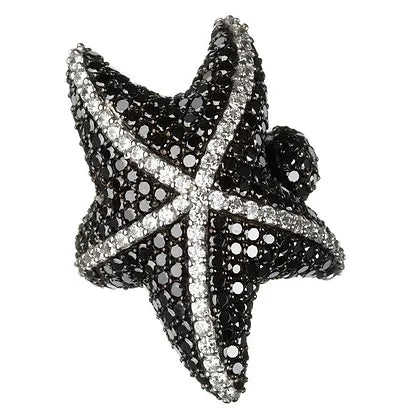 Sterling Silver Starfish Rings