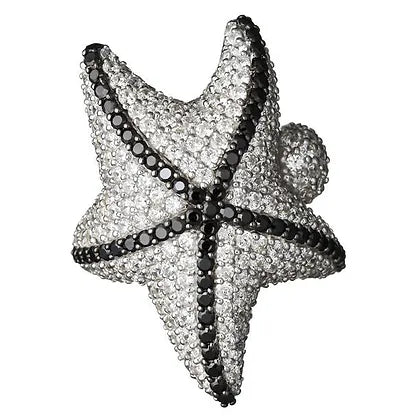 Sterling Silver Starfish Rings